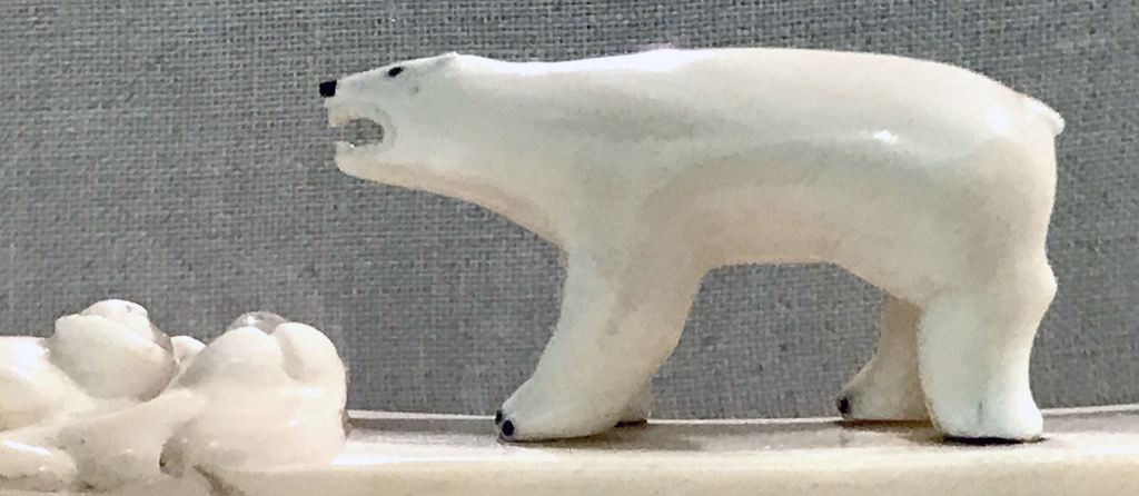 Indigenous Carving of Polar Bear
