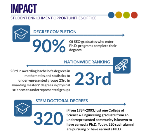 The impact of the SEO impact as an infographic