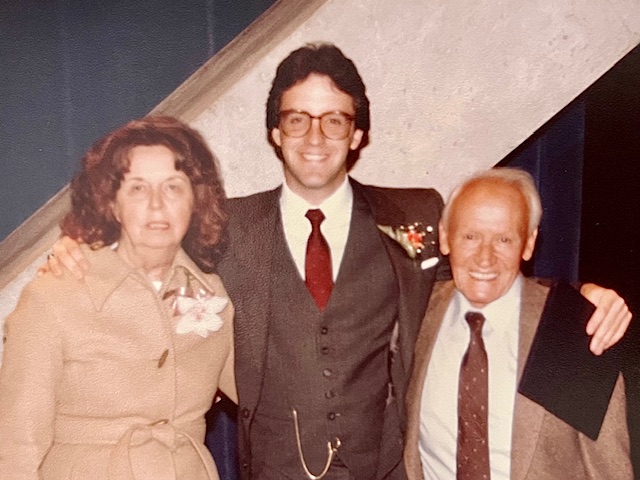 Jeff with parents