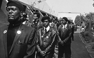 Picture of the Black Panther party