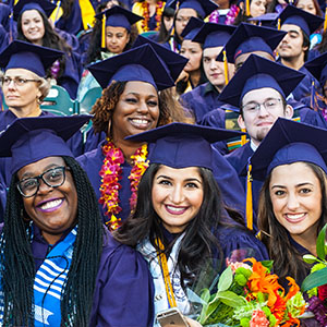 A plethora of graduating students