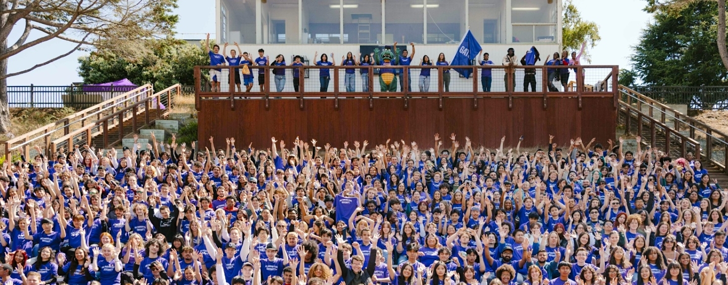 SFSU students at pinning ceremony