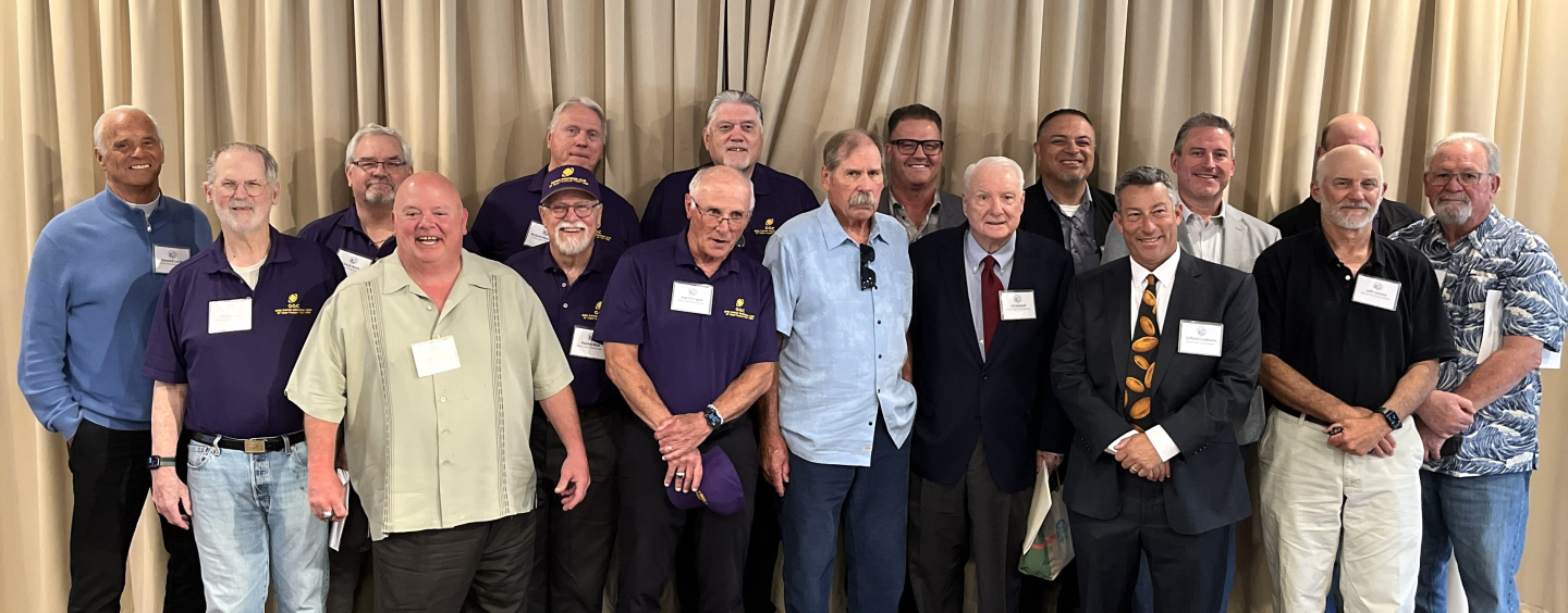 SFSU football alumni and supporters at the 2026 Legends and Leadership Luncheon