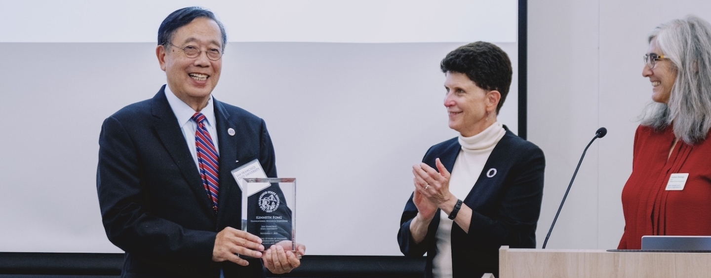 SFSU alum Dr. Kenneth S. Fong