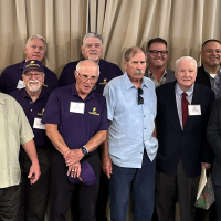 SFSU football alumni and supporters at the 2026 Legends and Leadership Luncheon