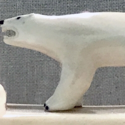 Indigenous Carving of Polar Bear from the Global Museum