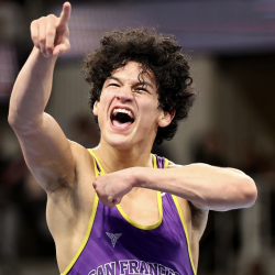 Gator Athletics - wrestler Johnny Lopez