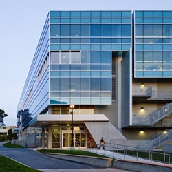 View of the Library from the front