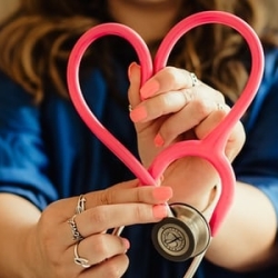 Healthcare worker Longmore — heart